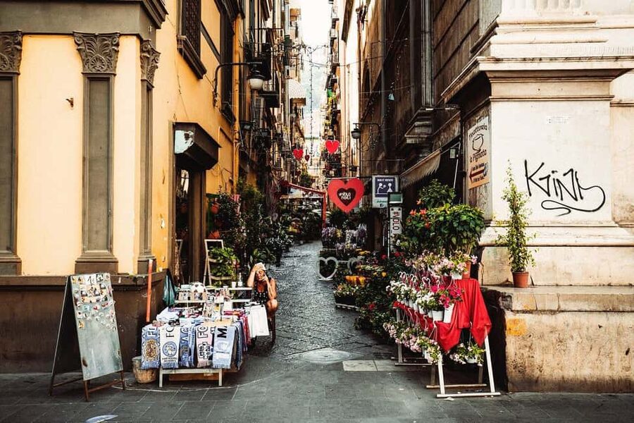 Naples: Family Mythology Treasure Hunt w/ Food Stop - Stop-by-stop: art, the Duomo area, and Banksy Madonna