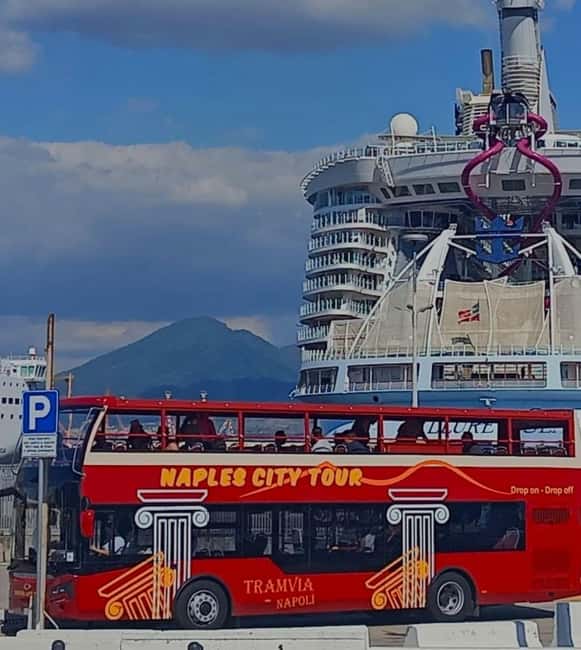 Naples: Hop-On-Hop-Off Bus Tour of Naples - Where to board: Molo Angioino, Piazza Garibaldi, Via Toledo and more