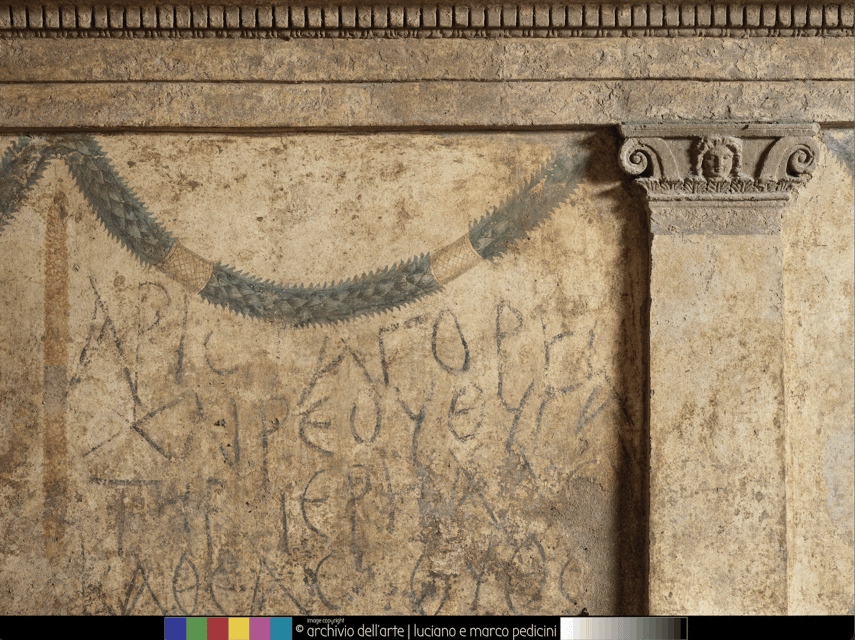 Naples: Ipogeo dei Cristallini Guided Tour - Greek myths on painted walls, with Roman artistic additions