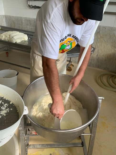 Naples: Mozzarella experience - Hands-On Mozzarella: Weaving and Breaking the Cheese Yourself