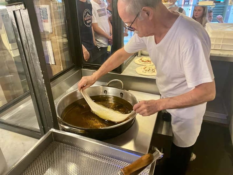 Naples: Old City Center Street Food Tour with Spritz - What you actually eat: mozzarella, vegetables, pizza, and more