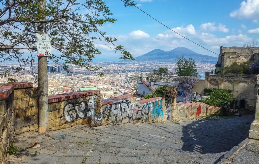 Naples Panoramic walking tour thourgh La Pedamentina scale - Key Highlights You Will Care About