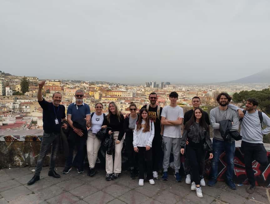 Naples Panoramic walking tour thourgh La Pedamentina scale - The Belvedere of San Martino Stops: Views Plus a Real Backstory
