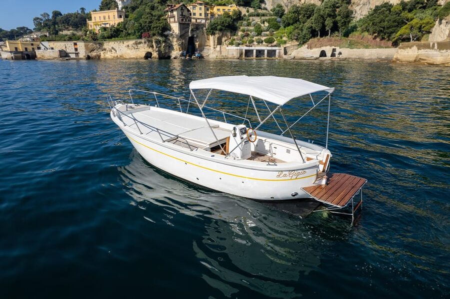 Naples Paradise Boat Tour with Swim, Music & Hidden Gems - Music, drinks, and Neapolitan food onboard
