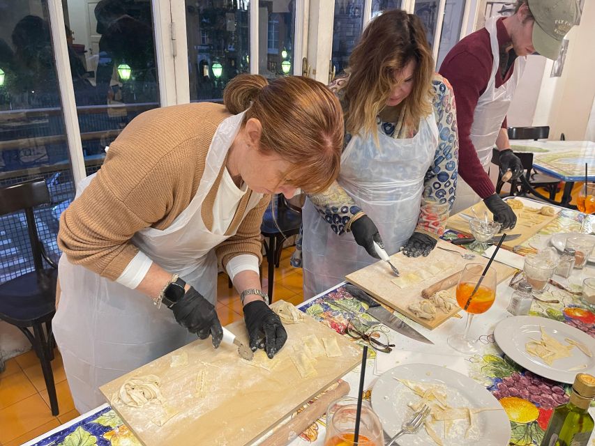 Naples: Pasta Cooking Class with Tiramisù and a Drink - Chef-Led Pasta in the Center of Naples: What This Class Really Gives You