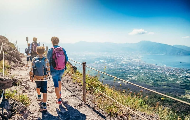Naples: Pompeii and Vesuvius Day Trip - Vesuvius National Park drive, crater viewing, and the alpine geology intro