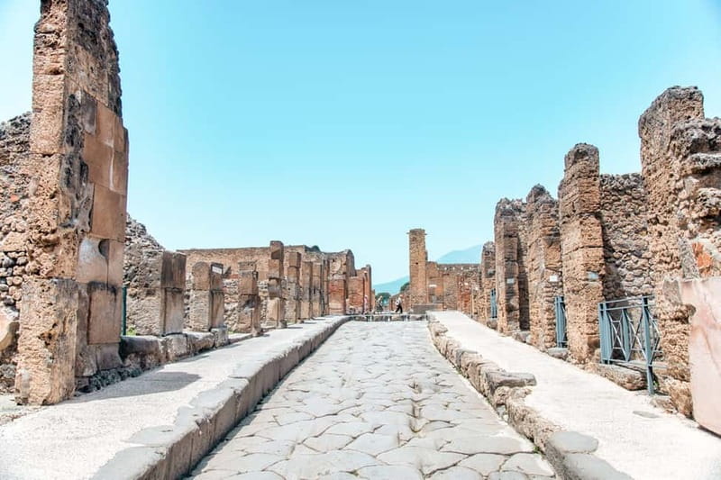 Naples: Pompeii and Vesuvius Day Trip - Pompeii ruins with skip-the-line entry and about 3 hours to explore