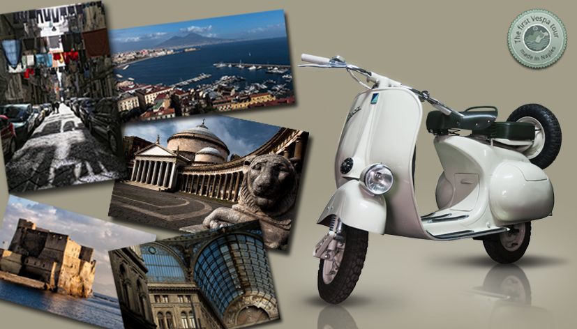 Naples: Private Classic Vespa City Tour - What you do on the Vespa, and what you do on your feet