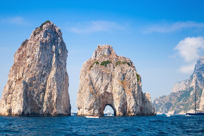 Naples to Capri Private Boat Excursion - Faraglioni and Marina Piccola: Capri’s icons from the shoreline