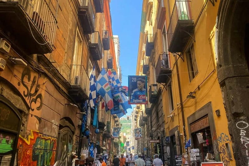 Naples Top Sights & Underground small group tour - Piazza Bellini orientation and the kind of Naples details you’ll remember