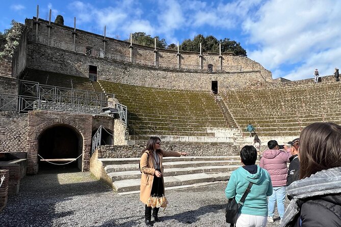 Naples: Tour of Mt Vesuvius and Pompeii w/ Lunch & Wine tasting - Pompeii Archaeological Park: guided ruins that actually make sense