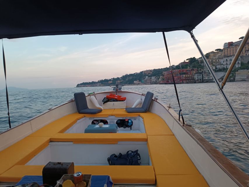 Napoli: Myths & Legends Cruise with Snorkeling - The Coast Views: Posillipo Hill and Open Sea Scenery