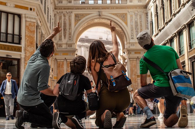 Not Just Another Naples Street Food Tour with Eating Europe - Getting Oriented at the Galleria Umberto I Start