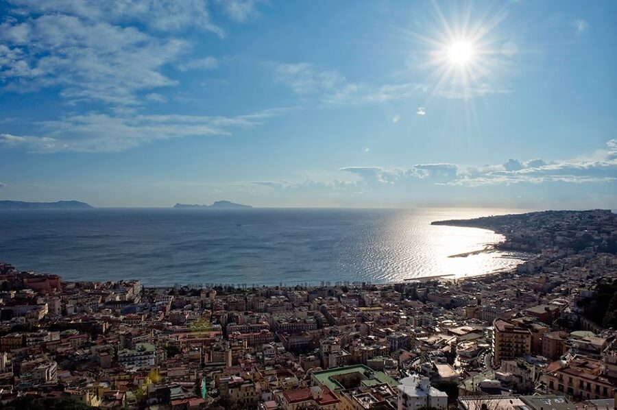 Panoramic Naples Private Tour by Vintage Vespa - Riding the Posillipo hill: Sant’Antonio and Via Petrarca views