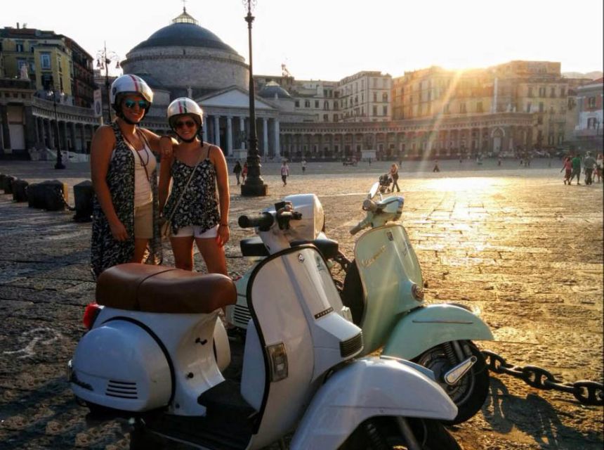 Panoramic Naples Private Tour by Vintage Vespa - San Martino terraces: where you get the big finale over the Gulf