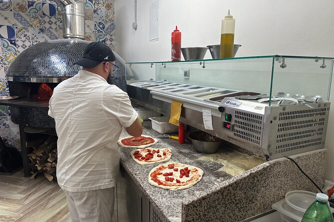 Pizza-Making Class with Local Top-Rated Chef with Drink in Naples - Small Group Size, Real Pizzeria Energy