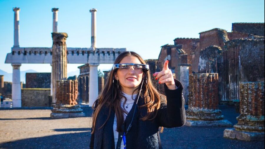 Pompeii: 3D Walking Tour with Entry Ticket - How the AR glasses change what you see in Pompeii