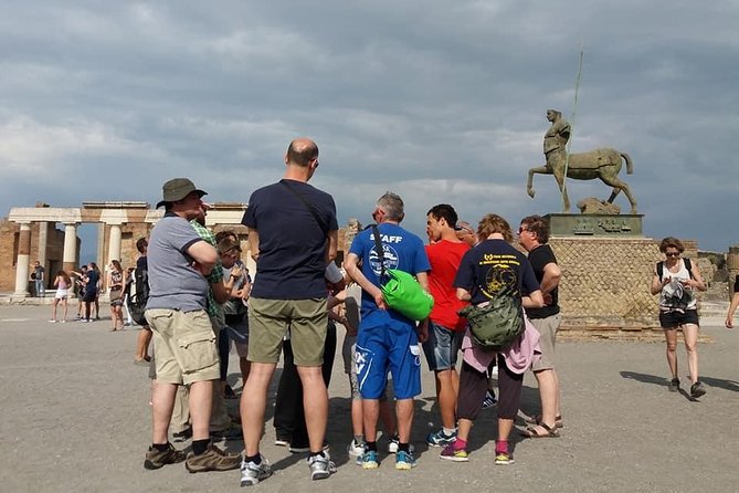 Pompeii Ancient City Walking Tour – Italian & English Guide - Temple of Apollo and the bronze statue idea