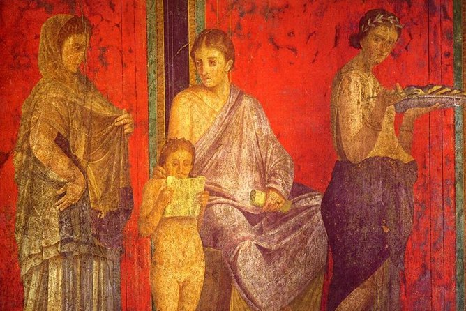 Pompeii and Herculaneum day trip - Via dell’Abbondanza and Teatro Grande: prosperity and entertainment