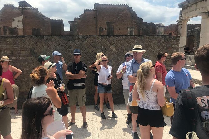 Pompeii and Vesuvius Small Group Tour From Naples with Pizza - Mt. Vesuvius crater hike: views come with serious steps