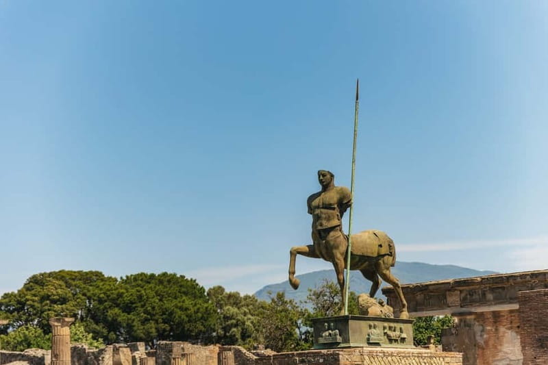 Pompeii: Archaeological Park Tour with Ticket on request - Entering Pompeii the smart way: meeting at Circumvesuviana
