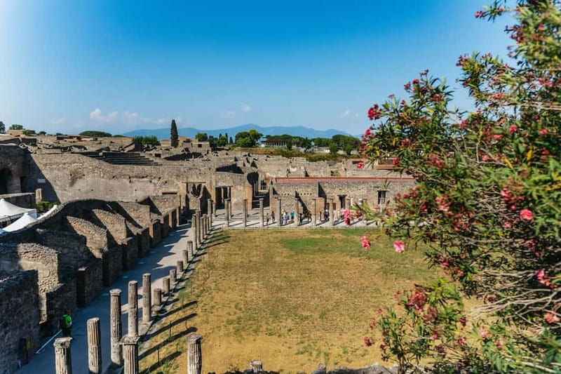 Pompeii: Archaeological Park Tour with Ticket on request - Roman Amphitheater, small theater, and the public gymnasium