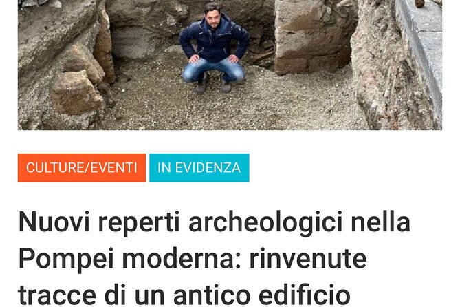 PompeiI Exclusive Tour with your Archaeologist in a Small Group - Small group size and archaeologist guidance, the stuff you notice