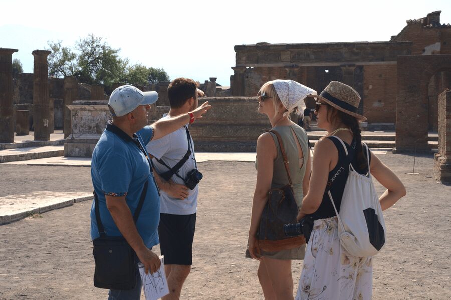Pompeii: Guided Day Trip to Ruins and 2 Wineries Visits - The Pompeii archaeological site tour: what a 2-hour guide window gives you