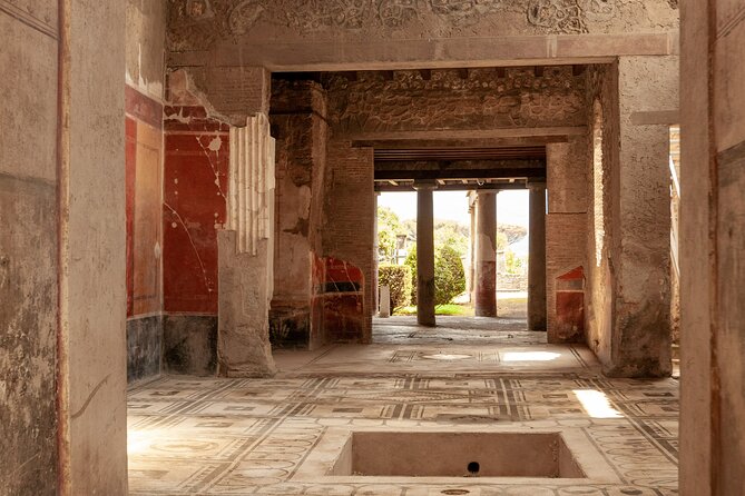 Pompeii Guided Tour & Lunch with Superior Wine Tasting - The Trecase stop: Vesuvius slopes plus Gulf and Capri views