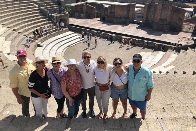 Pompeii & Herculaneum Family Adventure | Guide+Transport+Tickets - Private pickup and skip-the-line tickets that reduce stress