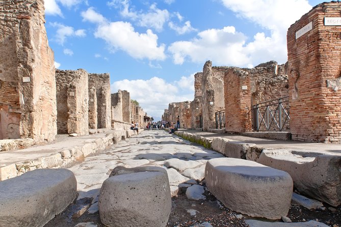 Pompeii, Positano,Sorrento with guide, tickets and lunch all included - Entering Pompeii’s ruins with a 2-hour private guide