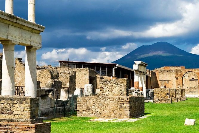Pompeii Private Half-Day Tour from: Naples,Sorrento, Amalfi Coast - Forum, Macellum, and the amphitheater: the city’s stage