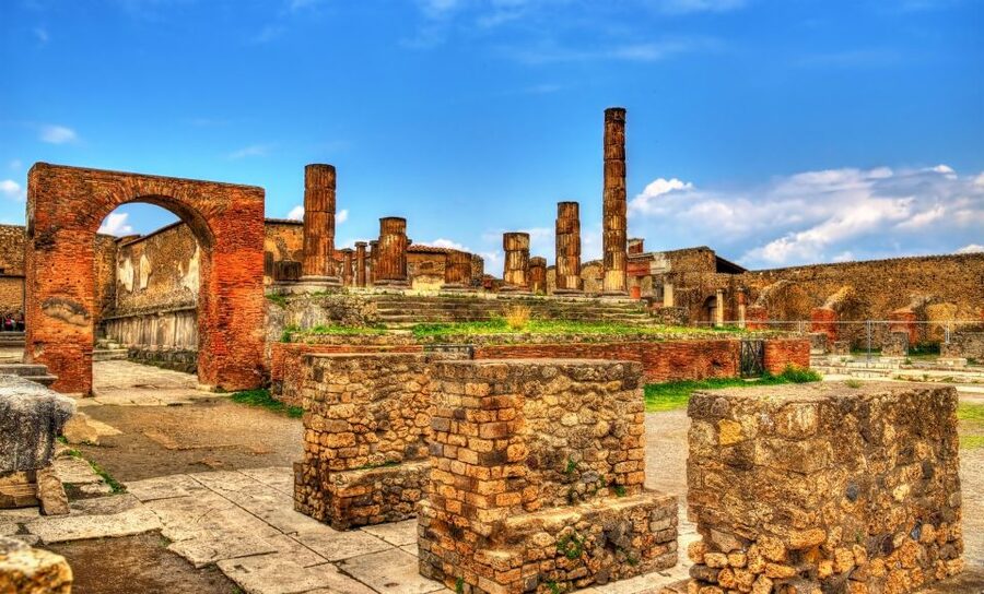 Pompeii Skip the line ticket+transfer from Naples - Pompeii Highlights You Should Prioritize: Domus, Thermopolis, Theaters, Brothels, and the Amphitheater