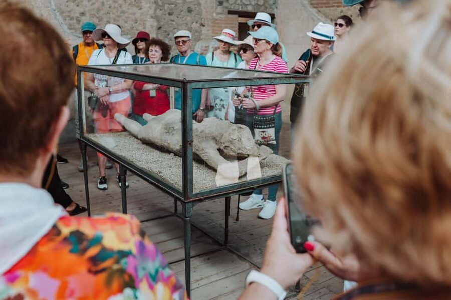 Pompeii Small Group Tour with transportation from Naples - The minibus ride and the 30-minute transfer pace