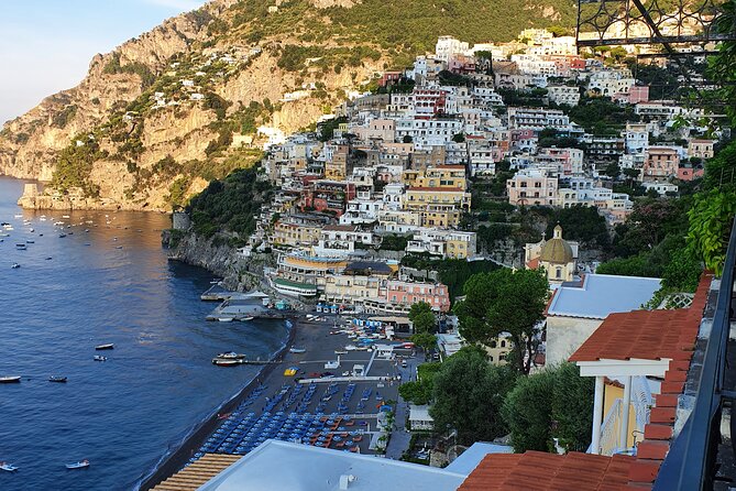 Positano : Private Transfer from Naples visit Pompeii - The drive into Positano: smooth, scenic, and considerate