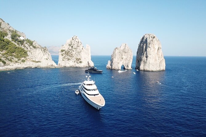 Private boat tour from Naples to Capri+Amalfi Coast JEANNEAU DB43 - Naples start: marina-side convenience and a real hotel-to-boat plan
