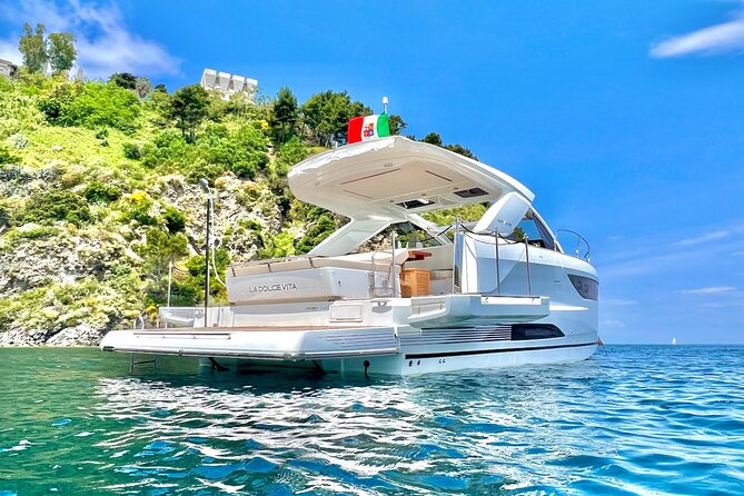 Private boat tour from Naples to Capri+Amalfi Coast JEANNEAU DB43 - Sorrento pass-by: a quick bonus on the way to Capri