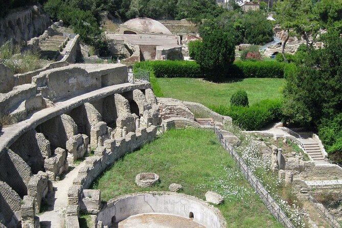 Private car tour among the treasures of the Phlegraean Fields of Naples. - Stop 1: Castello Aragonese di Baia, fortress views over the bay