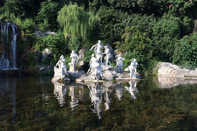 Private Caserta Royal Palace & Gardens Guided Tour inc. Shuttle - Shuttle logistics inside Caserta: simple, but plan for the bigger part