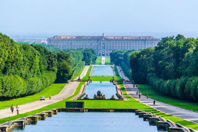 Private Caserta Royal Palace & Gardens Guided Tour inc. Shuttle - English Garden with the shuttle: fountains, statues, and myth at garden pace