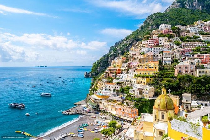 Private full day tour Amalfi coast experience - Amalfi town center: Flavio Gioia square, San Andrea Duomo, and ice cream