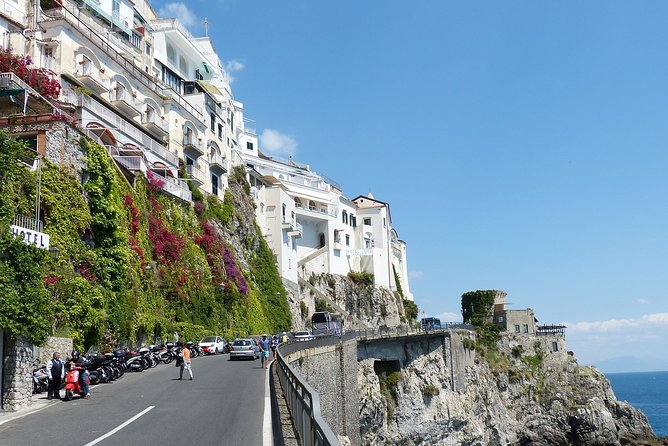Private Full Day Tour to Pompeii and Amalfi Coast from Rome in Fast Train - Amalfi town stop: the main stop with the tight schedule