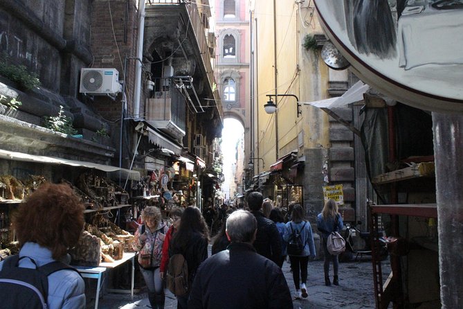 Private Tour. Chapel of San Severo and the H. Centre of Naples - Stop 2: Via San Gregorio Armeno, the Christmas Street browsing lane