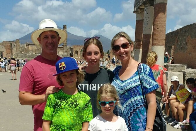 Rome to Pompeii Tour for Kids & Families w Hotel Pickup & Skip-the-Line Tickets - Hotel Pickup From Rome City Centre, Then an Easy Day Plan