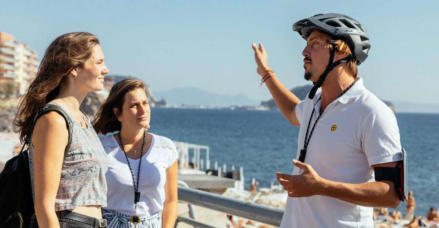 Scenic E-Bike Ride with Vineyard Wine & Meal - From Naples to Pozzuoli, Fast and Actually Enjoyable