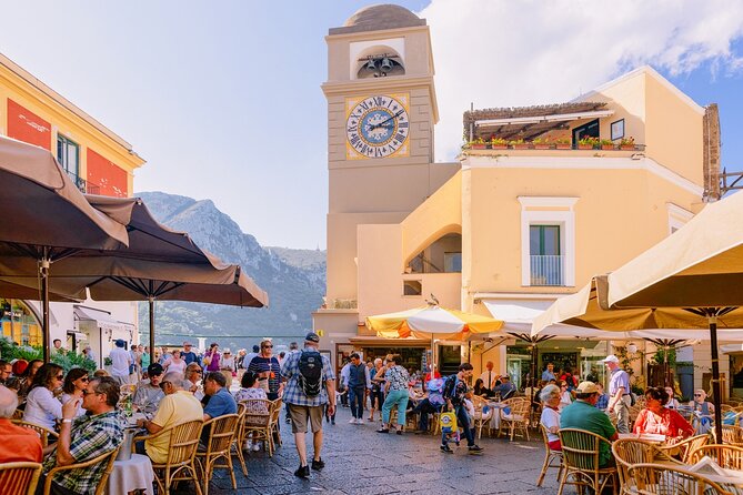 Small Group Tour from Naples to Blue Grotto, Anacapri and Capri - Capri First Stop: Quick Orientation, Then Time to Enjoy