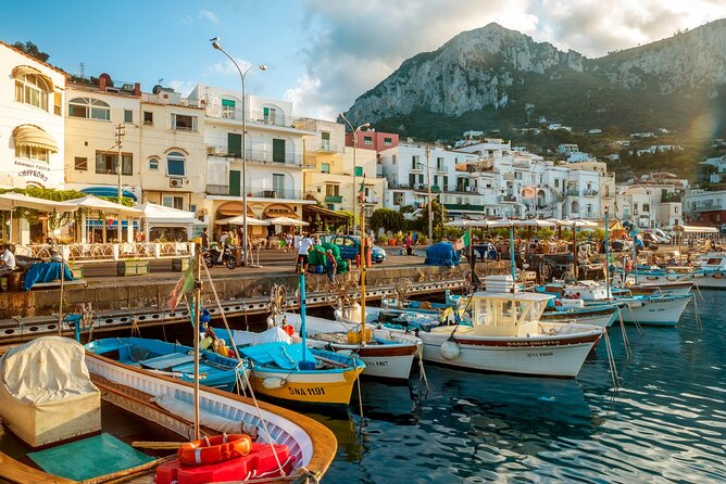 Small Group Tour from Naples to Capri Boat and Land - Capri town time at La Piazzetta, shopping, and an easy aperitivo rhythm