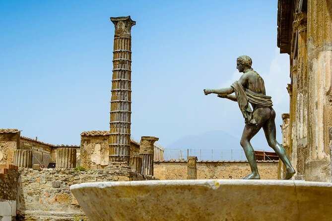 Small-Group Tour in Pompeii with a Real Archeologist, ticket included - Pompeii’s Forum: Pedestrians Only, and Statues Gone