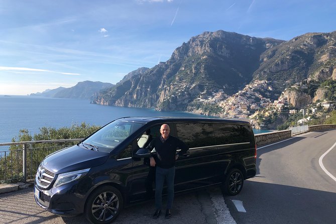 Sorrento private tour from Naples Train Station with Pompeii and Positano - Napoli Centrale Pickup, Minivan Comfort, and a Host on the Way