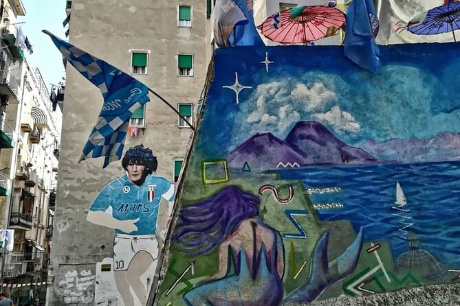 Spanish Quarter of Neaples StreetArt & Traditions, with coffee and babà - The final street art at Vico Lungo Gelso, near Piazza Plebiscito